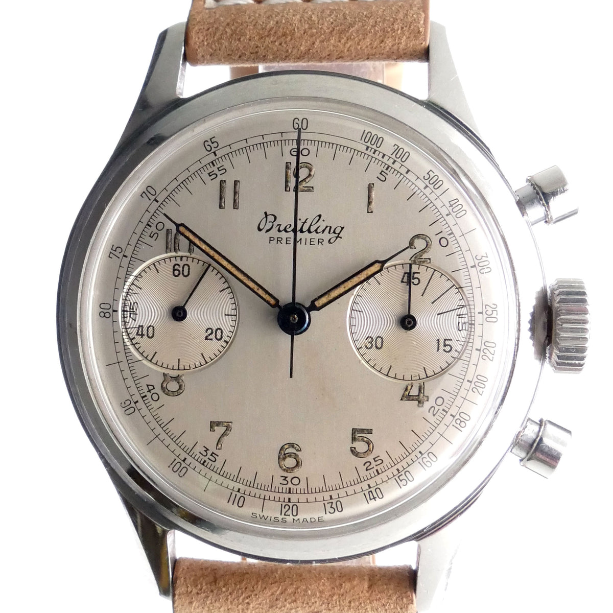 Breitling Premier 790 Circa 1945 in Stainless Steel