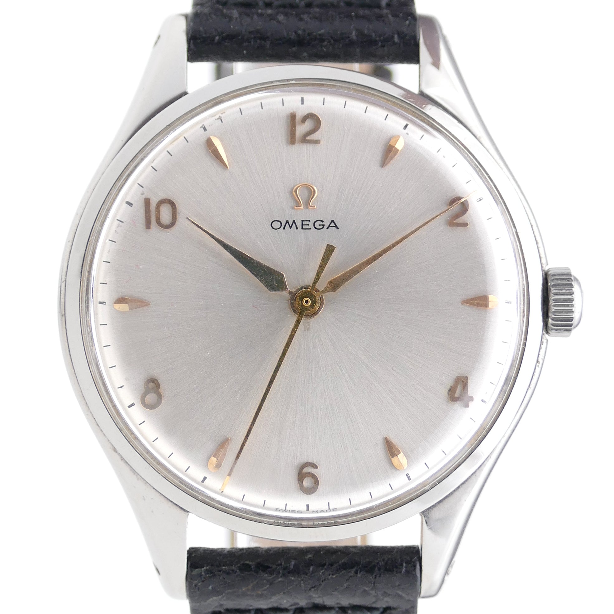 Omega Jumbo Vintage Dress Watch Ref. 2458 Circa 1948 Timeplex